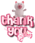 Image result for thank you pig gif
