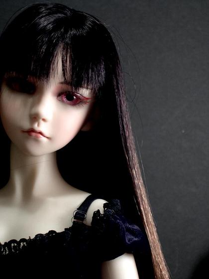 Dolls Blythe sadly goth doll